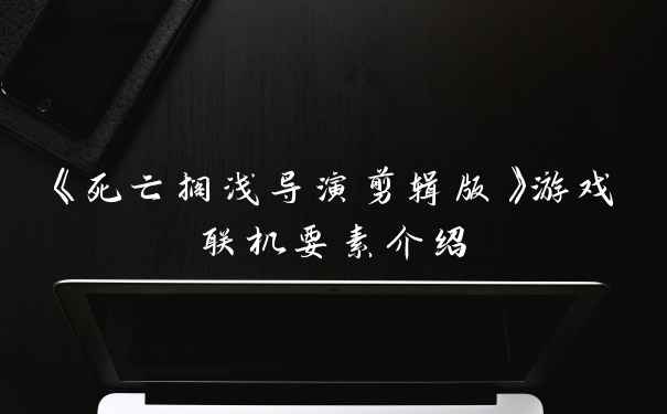 《死亡搁浅导演剪辑版》游戏联机要素介绍