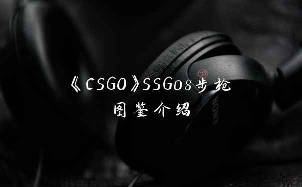 《CSGO》SSG08步枪图鉴介绍