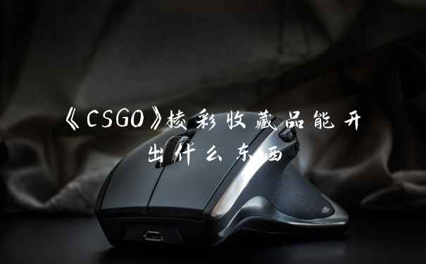 《CSGO》棱彩收藏品能开出什么东西