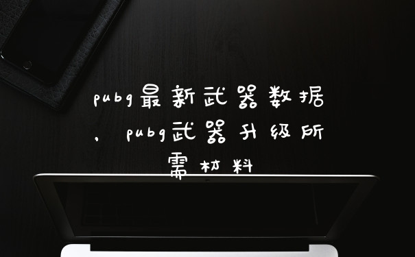 pubg最新武器数据，pubg武器升级所需材料