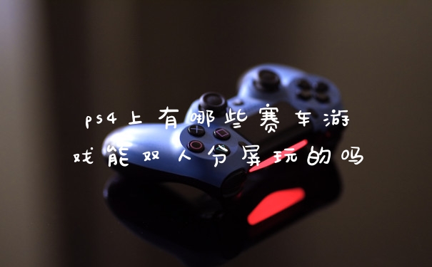 ps4上有哪些赛车游戏能双人分屏玩的吗