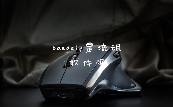 bandzip是流氓软件吗