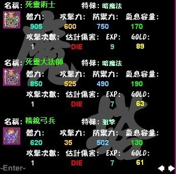 新新魔塔2怪物参数汇总 新新魔塔2怪物图鉴